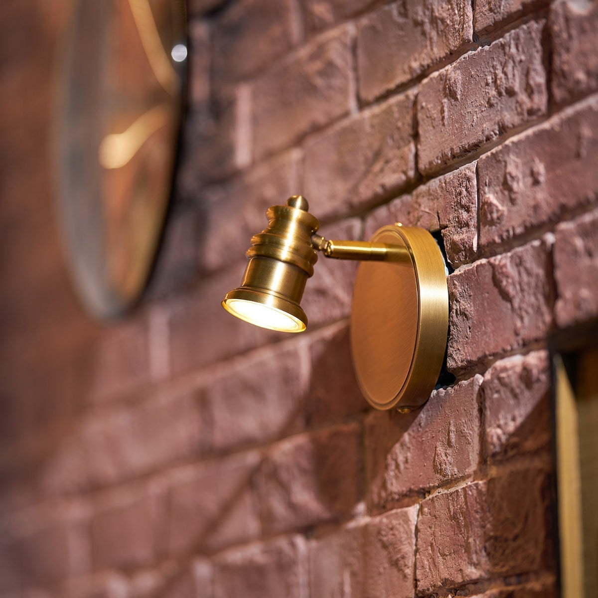 Corten Brass Wall Lamp