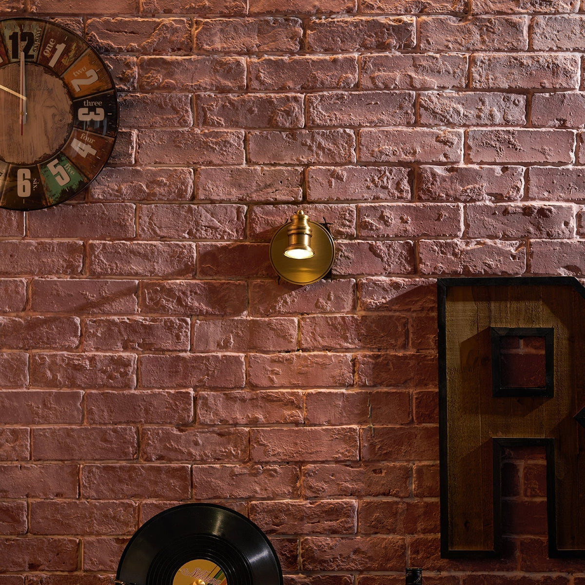 Corten Brass Wall Lamp