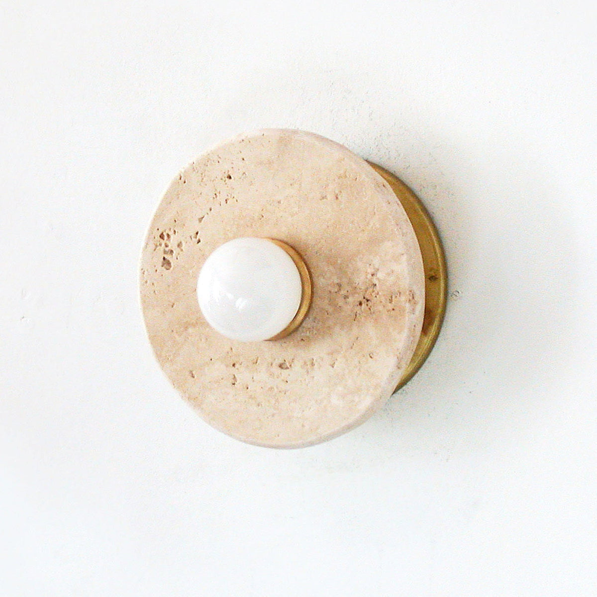 Valinella Travertine Wall Sconce