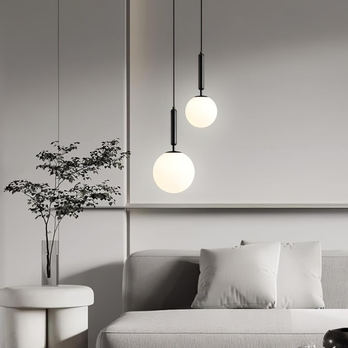 Orbita Minimalist Brass Pendant Light