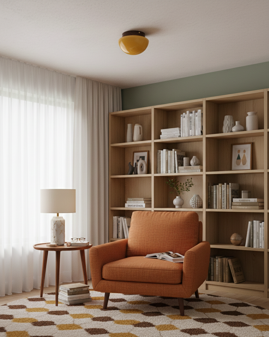 Rivinise Dome Ceiling Lamp