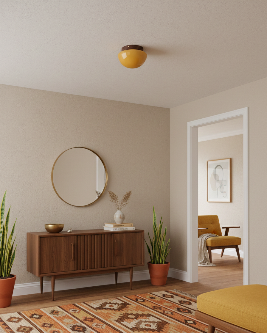 Rivinise Dome Ceiling Lamp