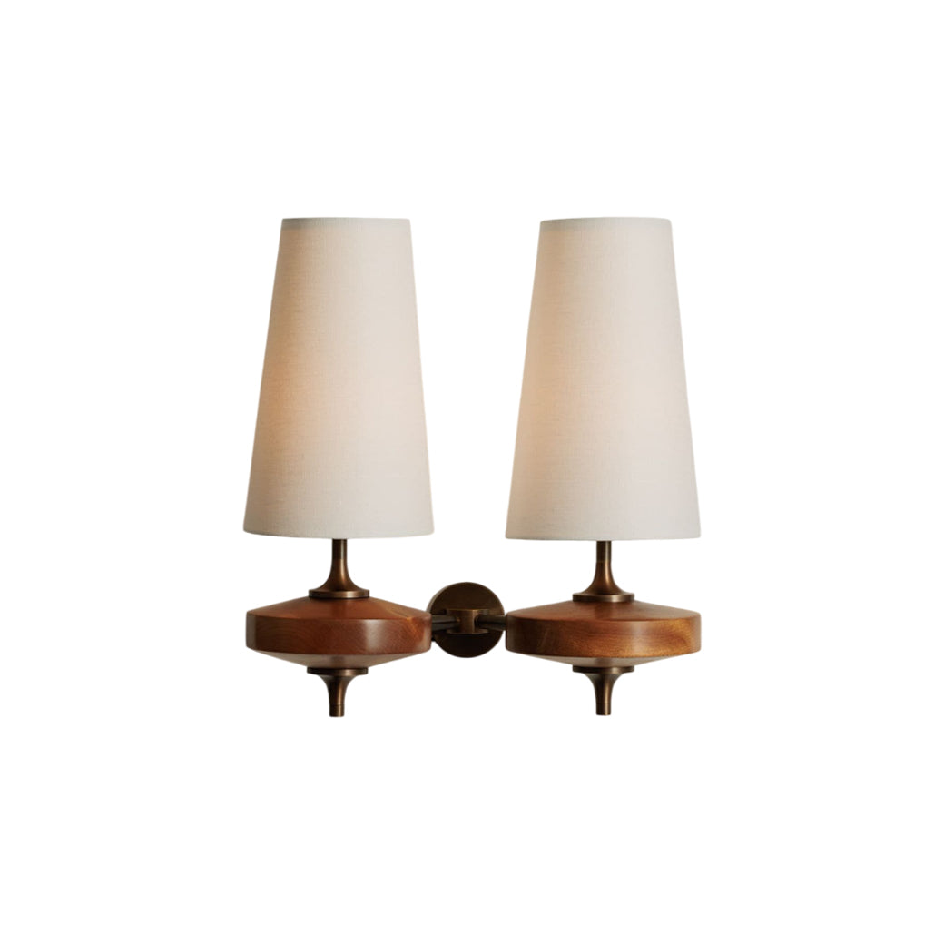 Nydorisra Vintage Antique Brass Wall Lamp-Relic Pieces