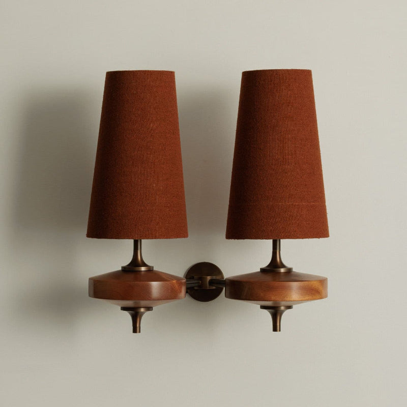 Nydorisra Vintage Antique Brass Wall Lamp-Relic Pieces