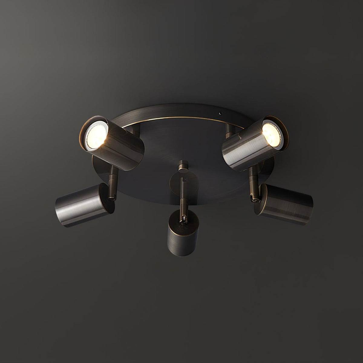 Quin Ceiling Lamp Cylinder Adjustable Contemporary