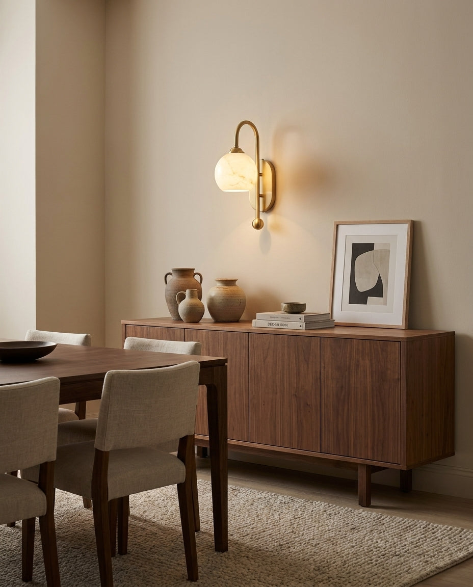 Juliet Alabaster Wall Sconce