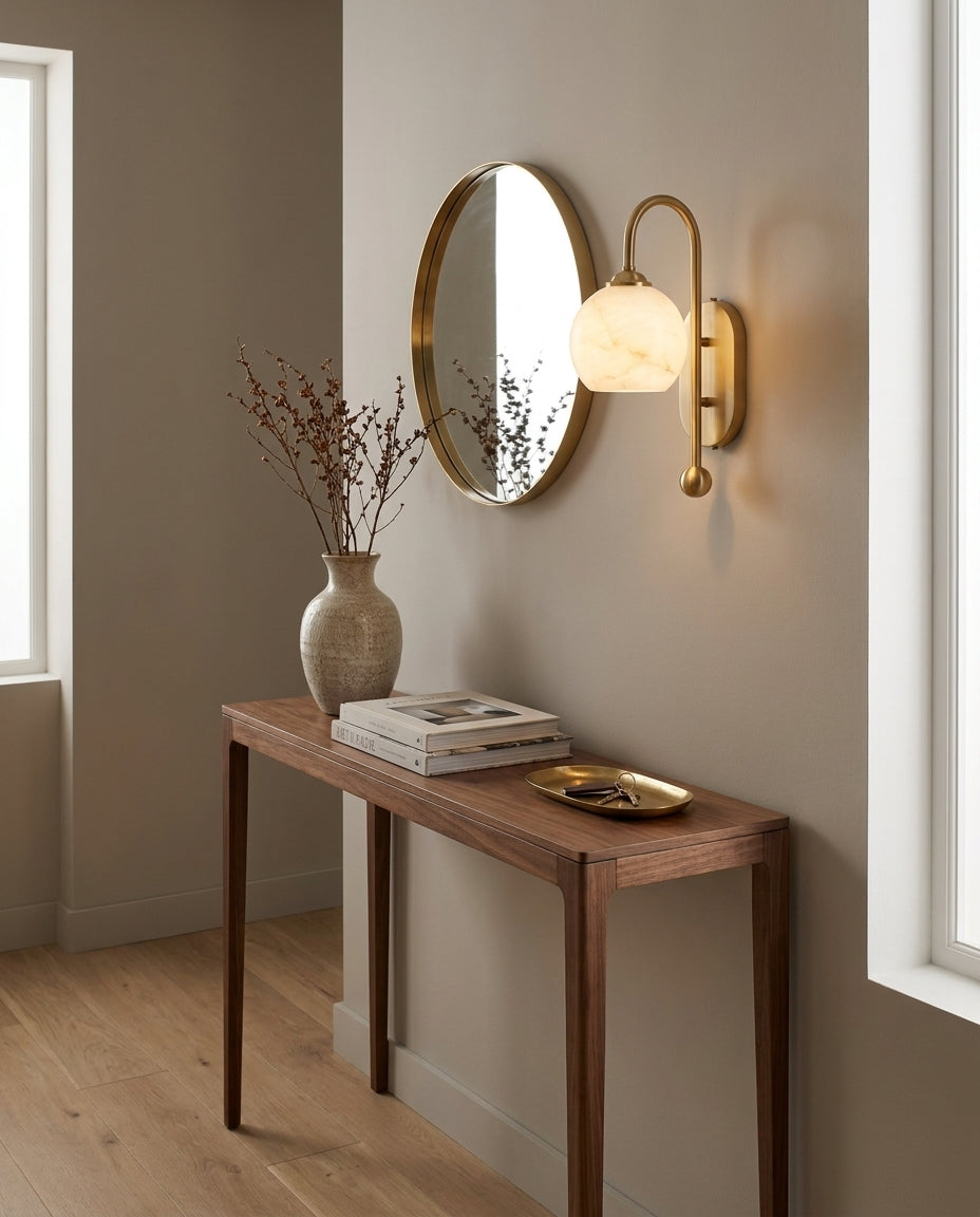 Juliet Alabaster Wall Sconce