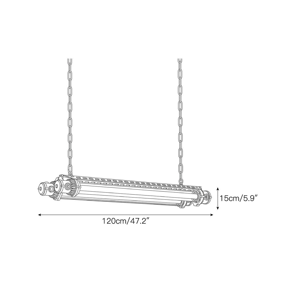 Ormondhurst Linear Pendant Lamp