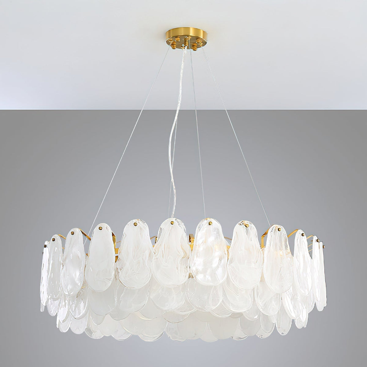 Velorissa Cloud Glass Chandelier