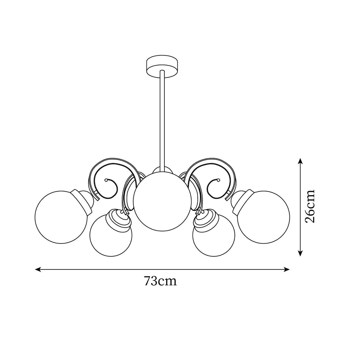 Orelalira Chandelier