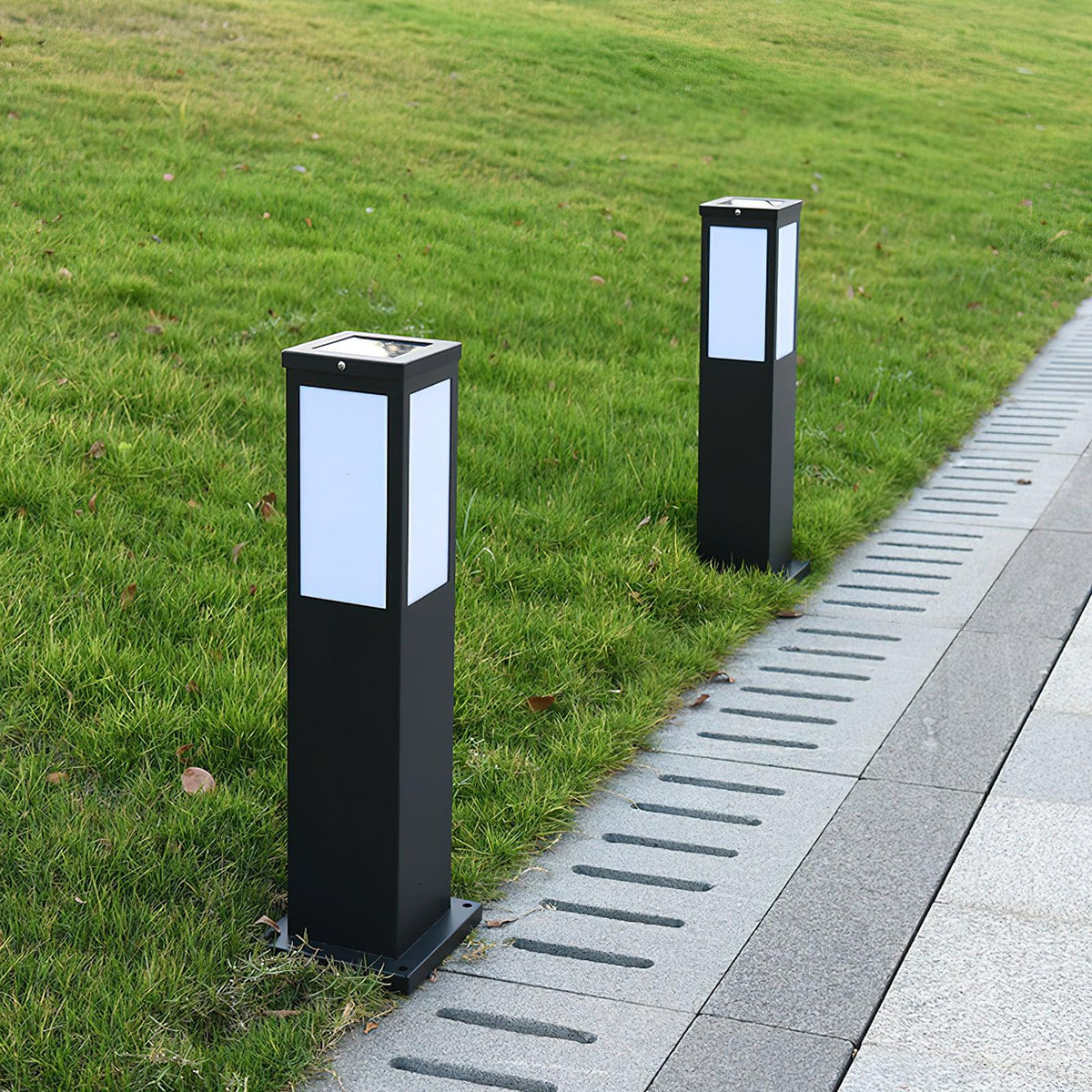 Saponed Bollard Solar Outdoor Light