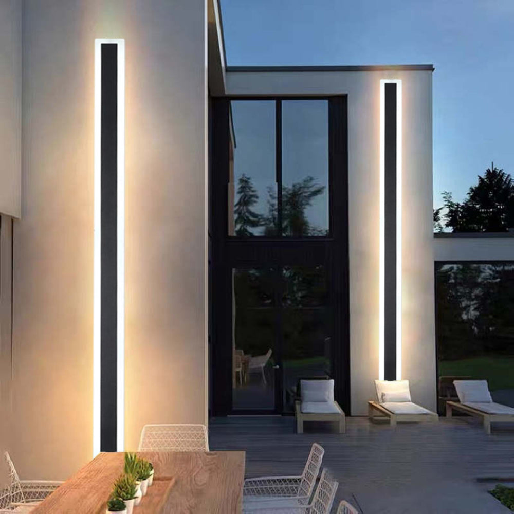 Virex Linear Outdoor Wall Lamp-Relic Pieces