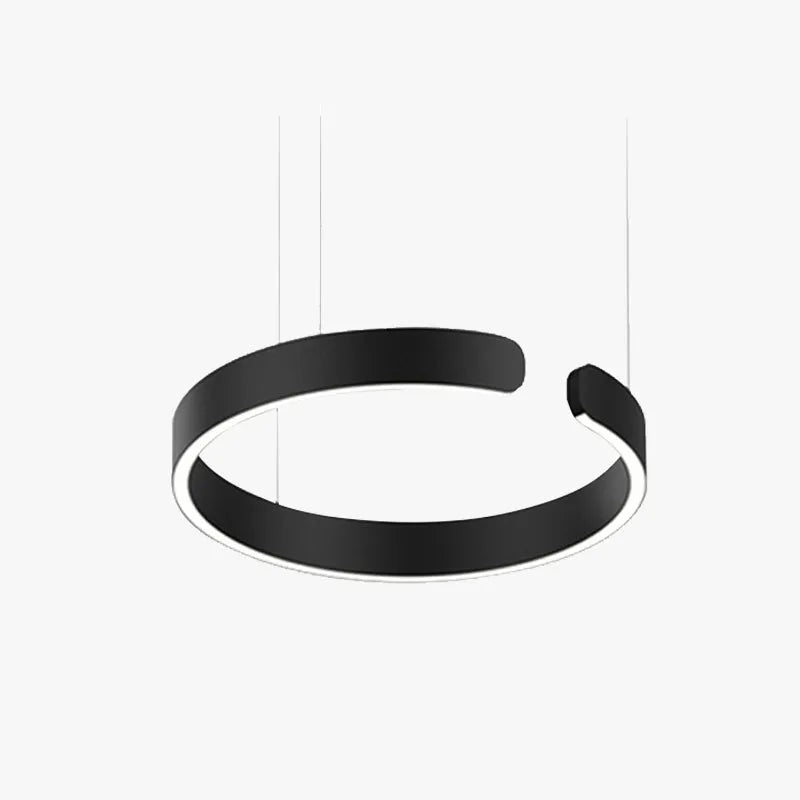 Soriel Pendant Light Luxury Minimalist LED Ring-Relic Pieces