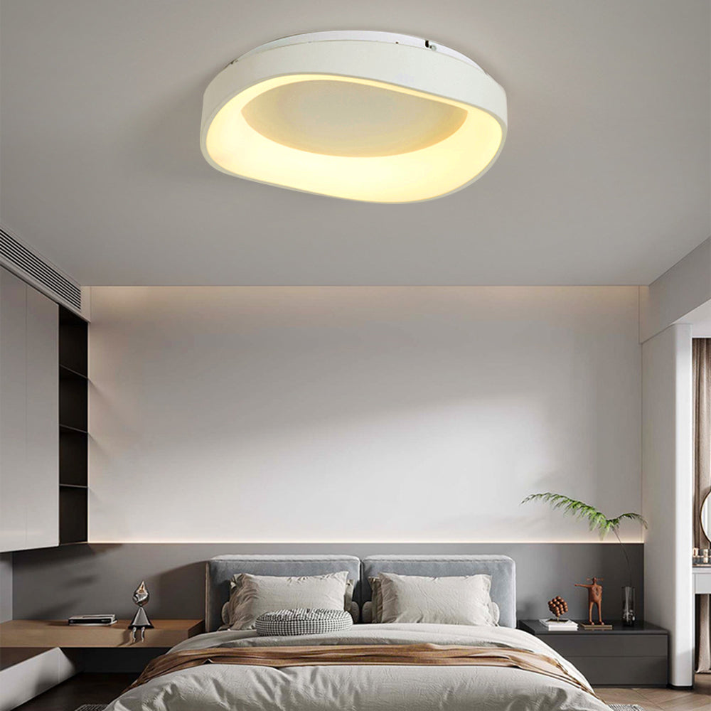 Rimopel Modern Wave Flush Mount Ceiling Light