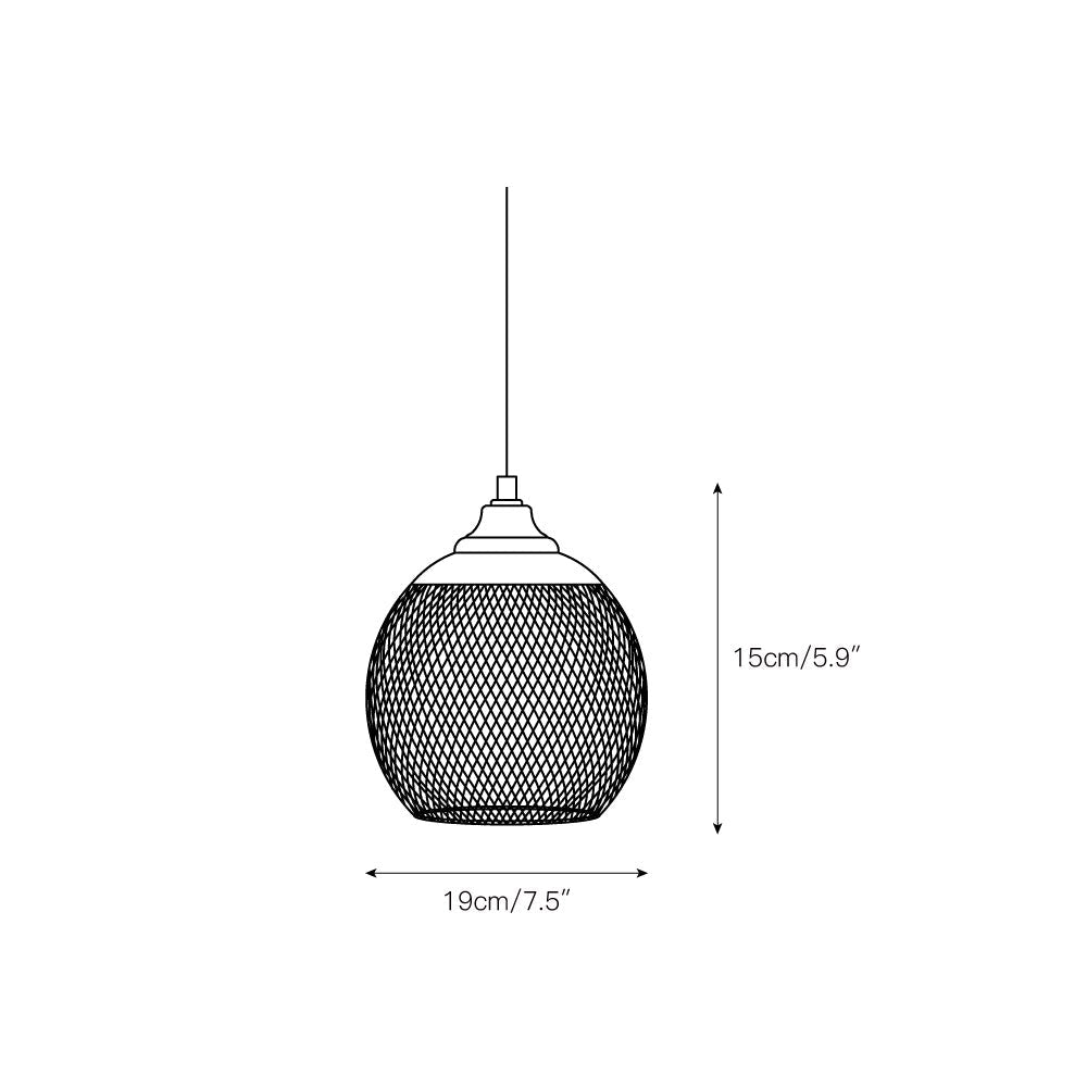 Aursorir Mesh Pendant Lamp-Relic Pieces