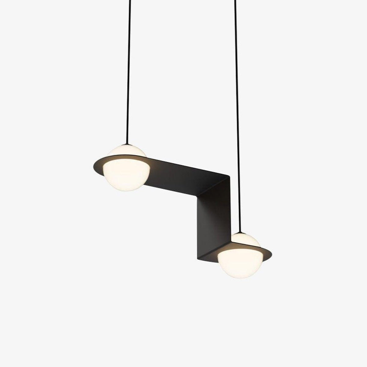 Jedokun Black Glass Pendant Lamp