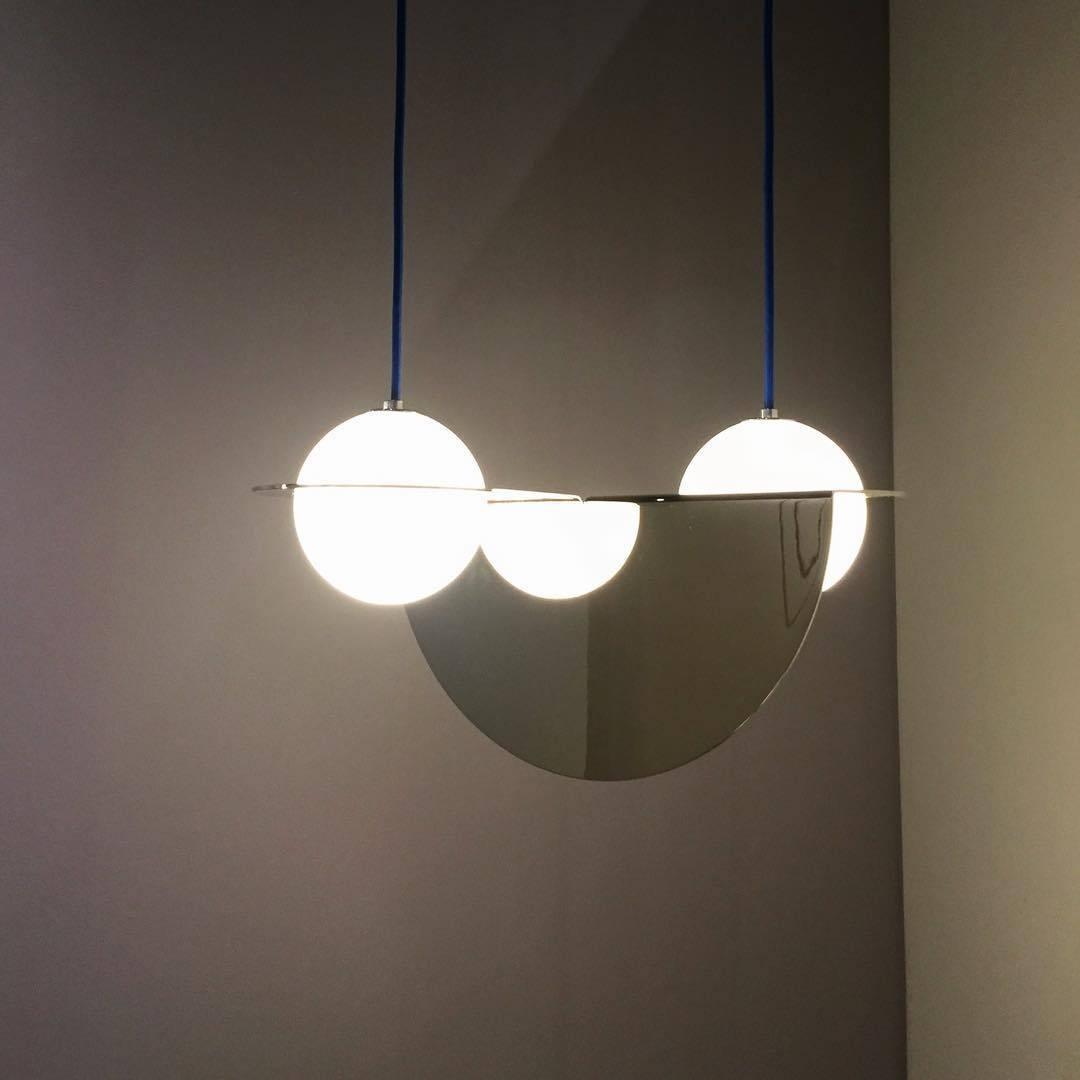 Jedokun Black Glass Pendant Lamp