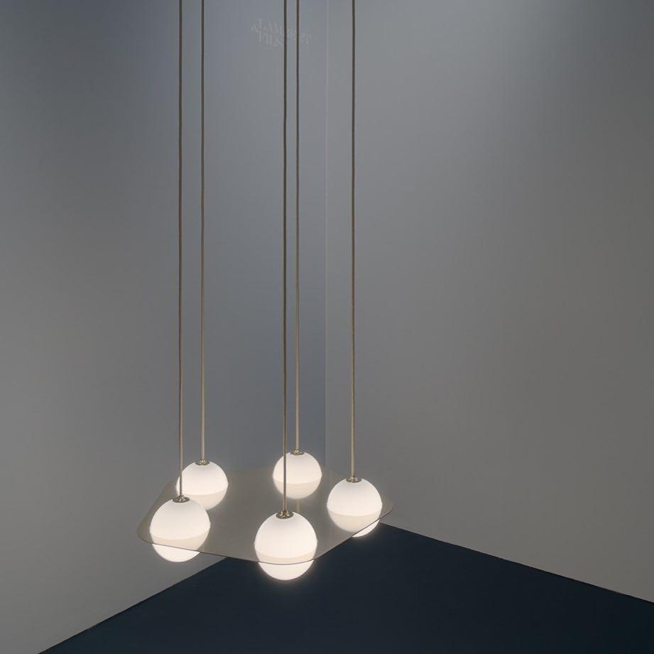 Jedokun Black Glass Pendant Lamp