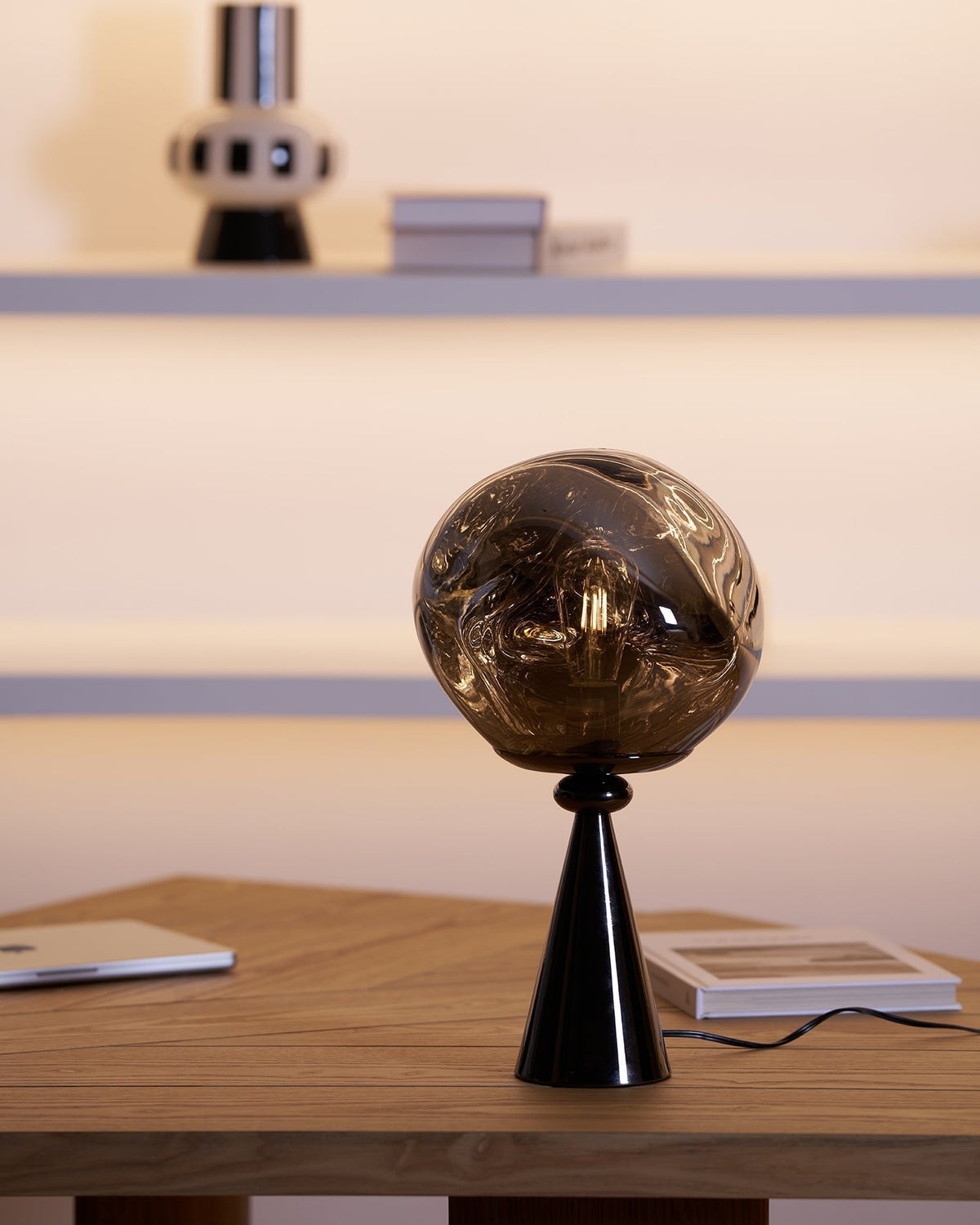 Lava Cone Fat Table Lamp