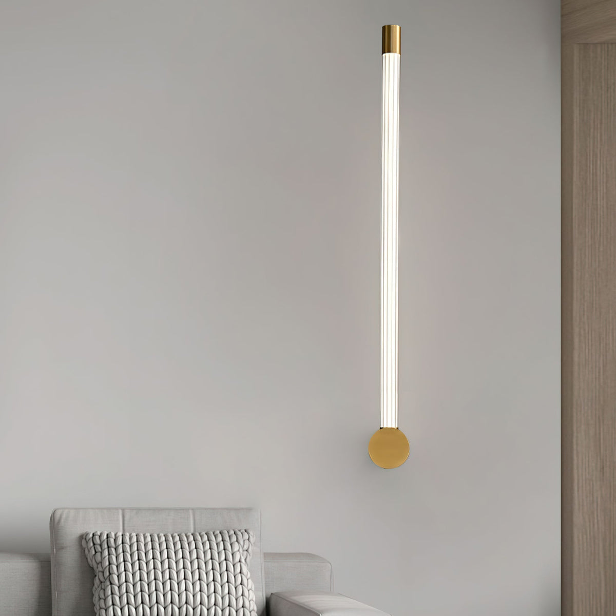 Tonarot Linear LED Wall Light Gold