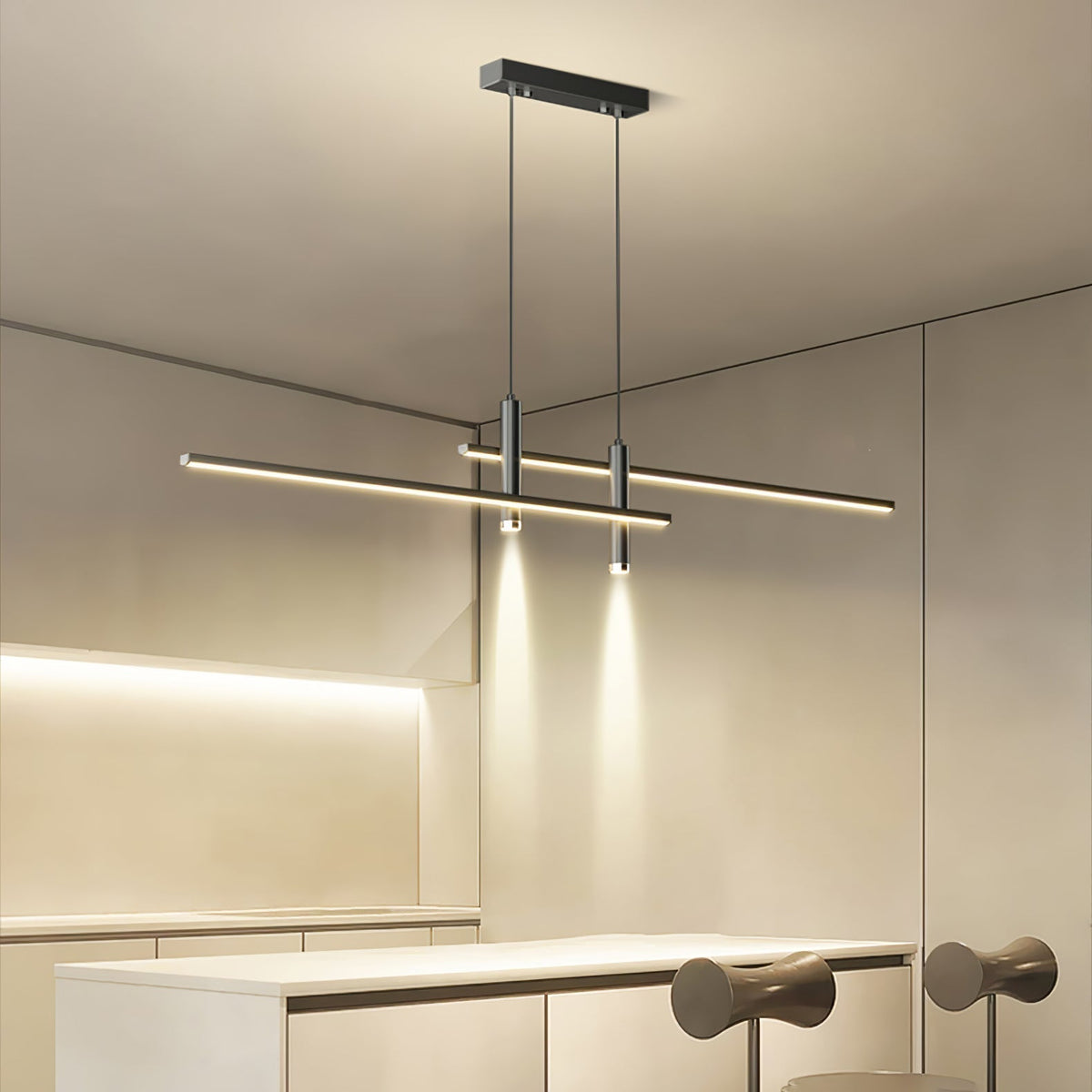 Bemunuk Pendant Light Modern Linear Dining Room