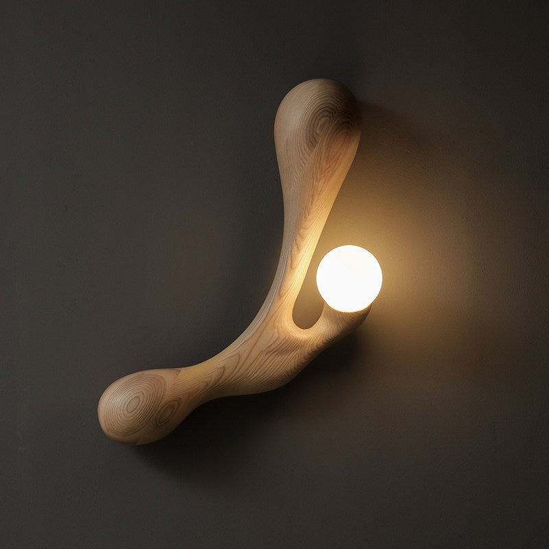Auralith Drift Wood Wall Lamp