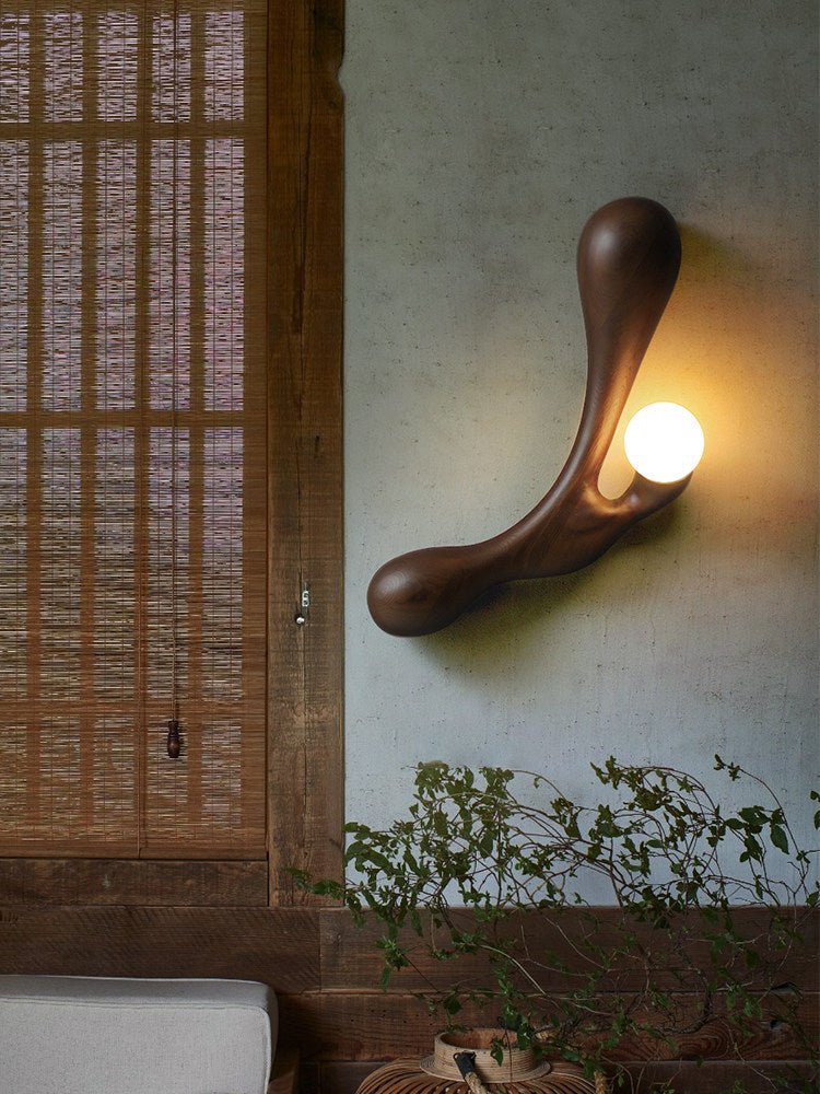Auralith Drift Wood Wall Lamp