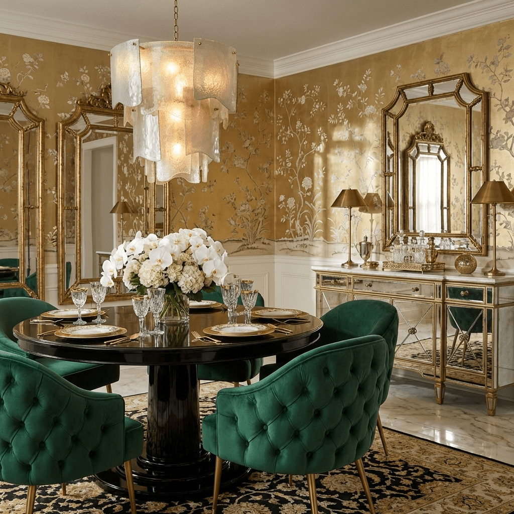 Isolde Lumen Glass Chandelier