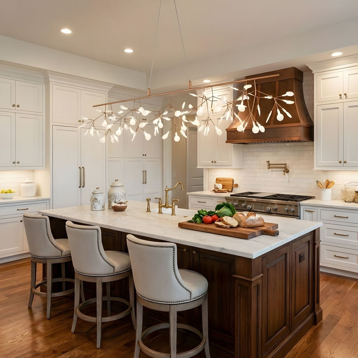 Seloraine Long Style Firefly LED Chandelier