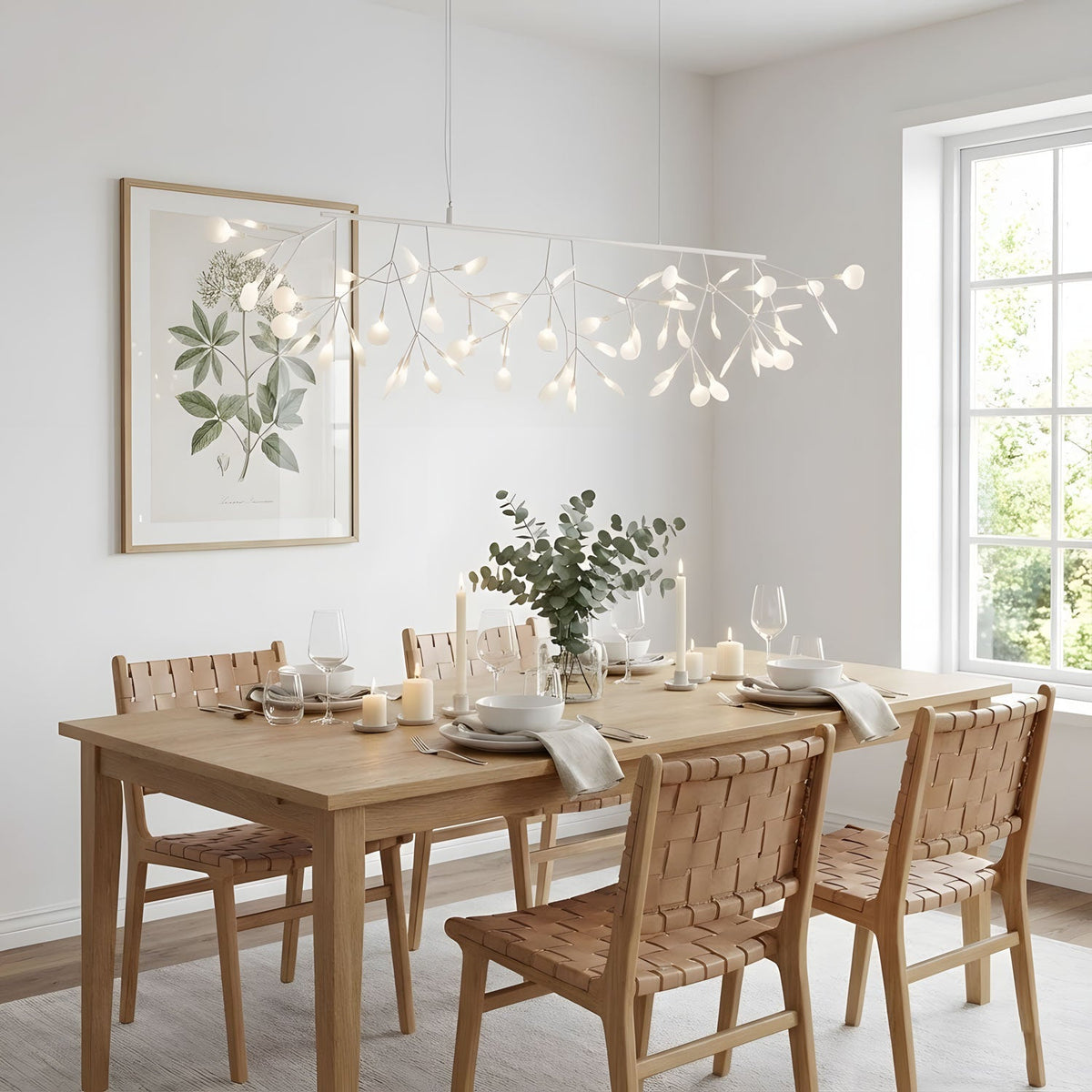 Seloraine Long Style Firefly LED Chandelier
