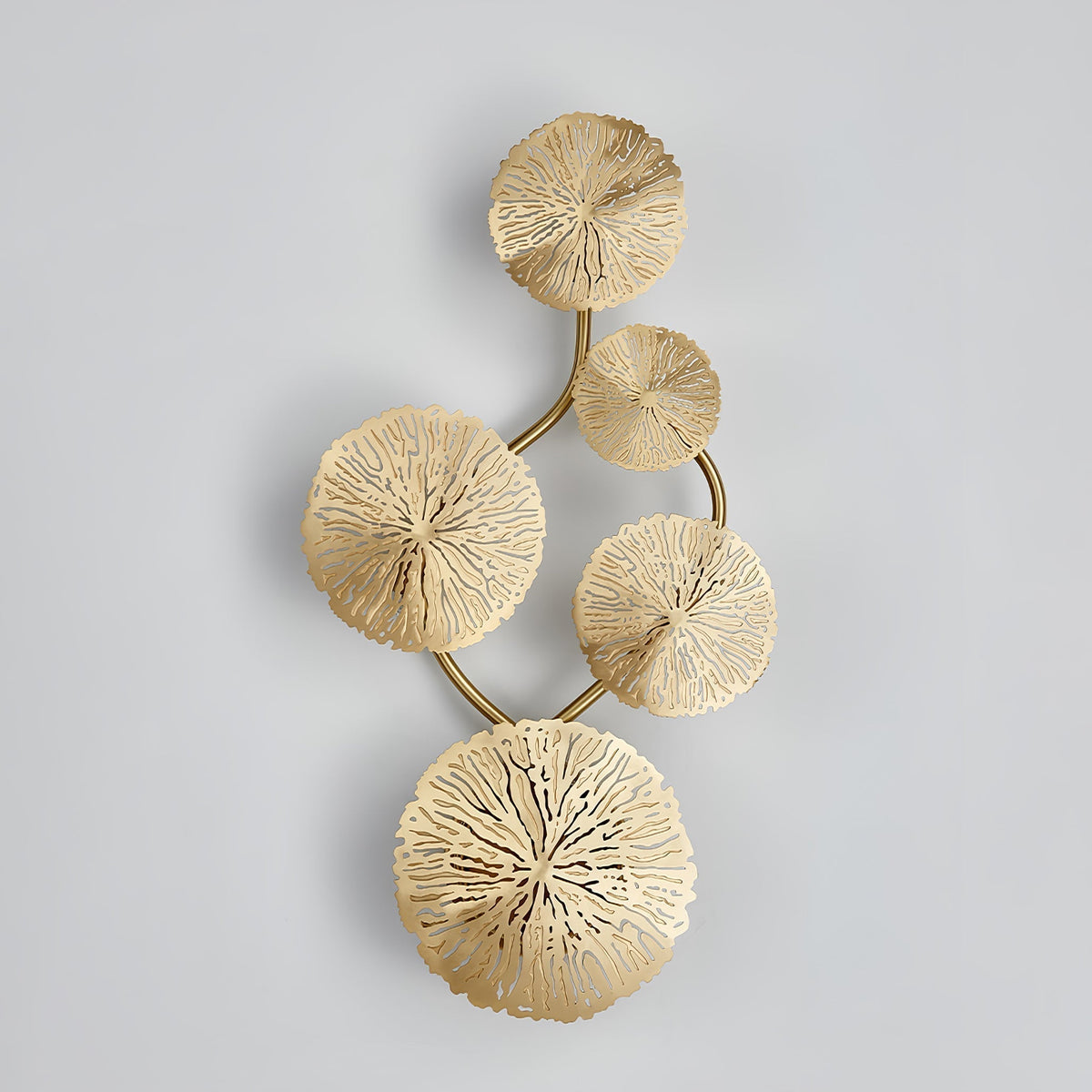 Nesipet Lotus Leaf Wall Sconce