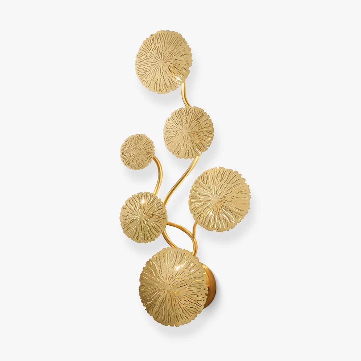 Nesipet Lotus Leaf Wall Sconce