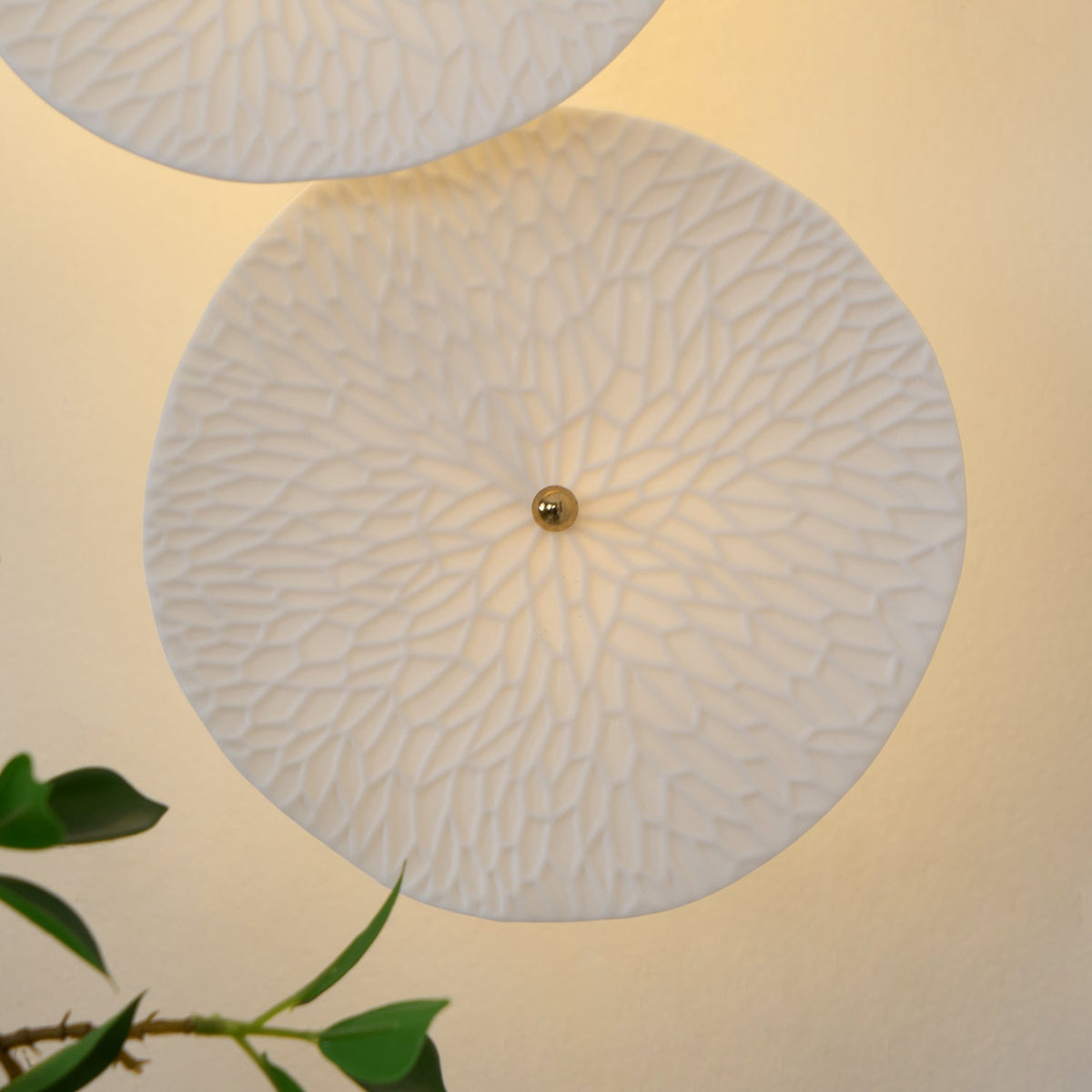 Lotus Petal Plug-in Wall Lamp