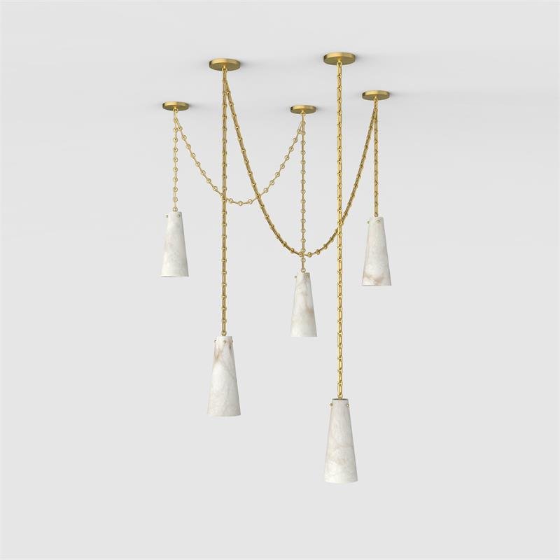 Nivivissa Alabaster Chandelier
