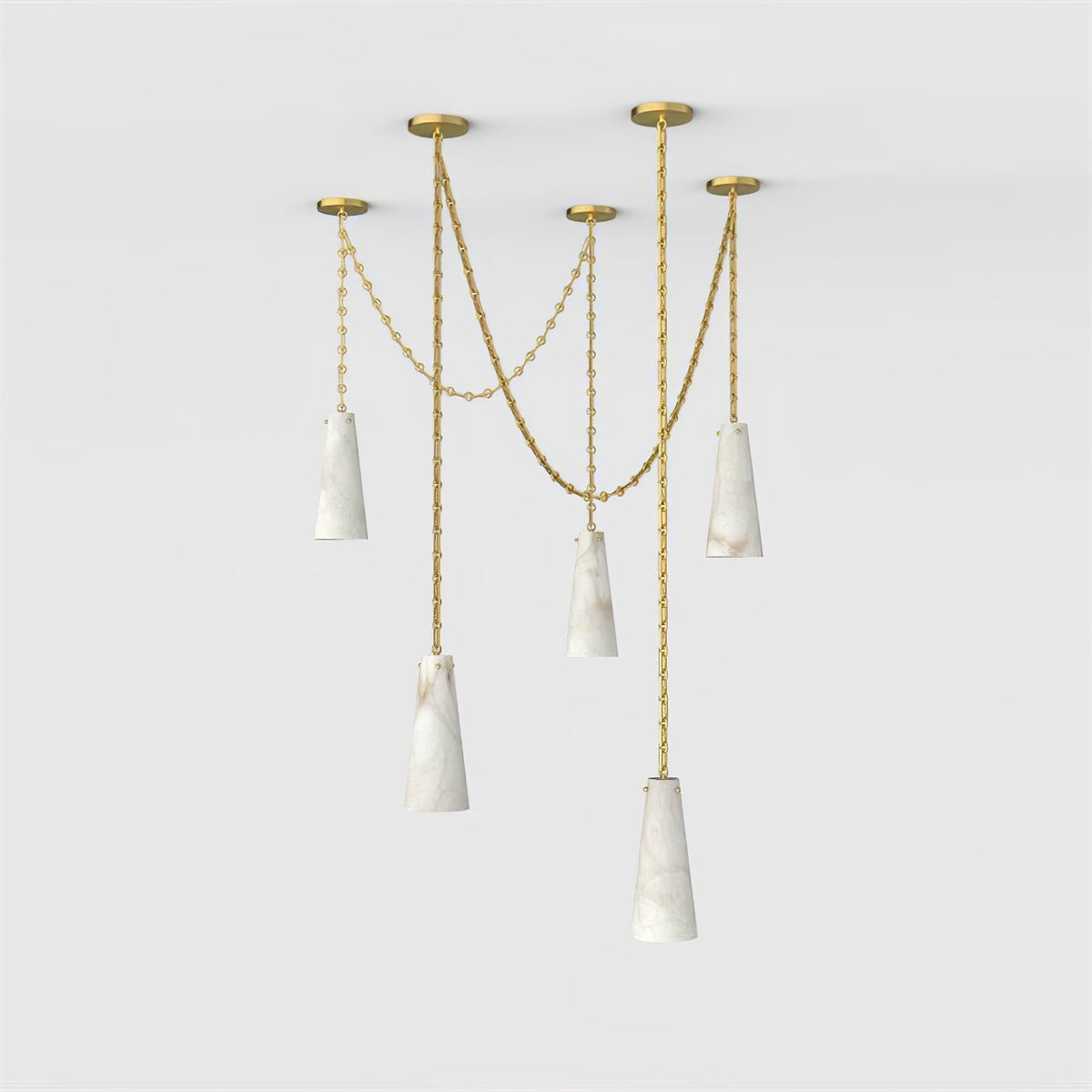 Nivivissa Alabaster Chandelier