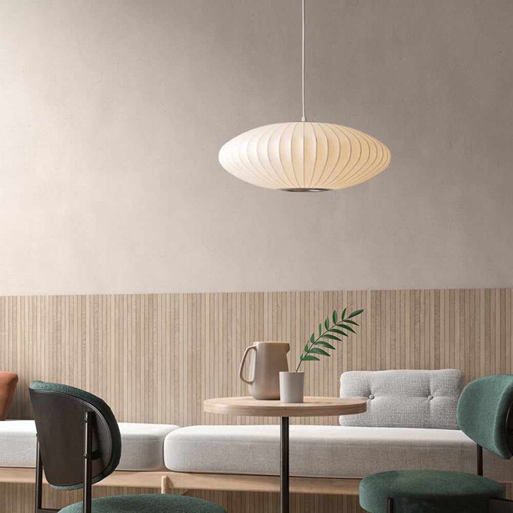 Femogir Pendant Light Bubble Mulberry Silk
