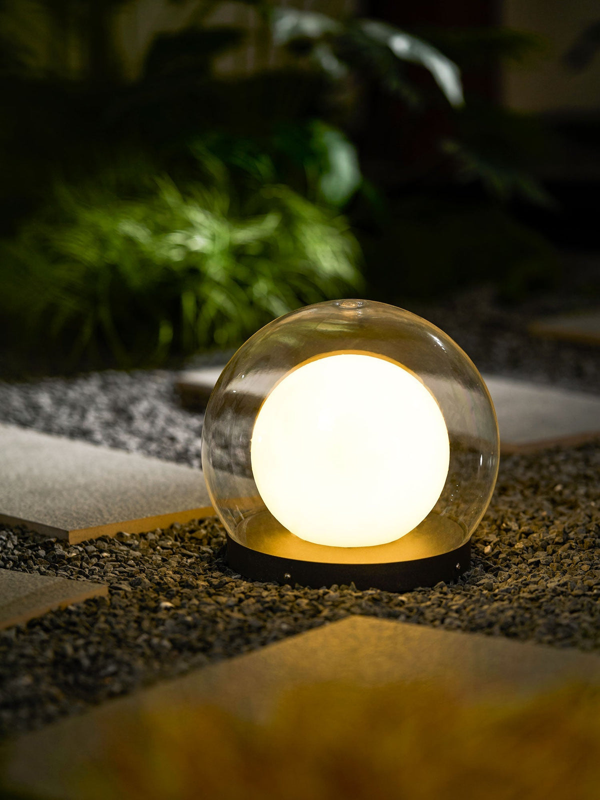 Calelise Dome Outdoor Table Lamp