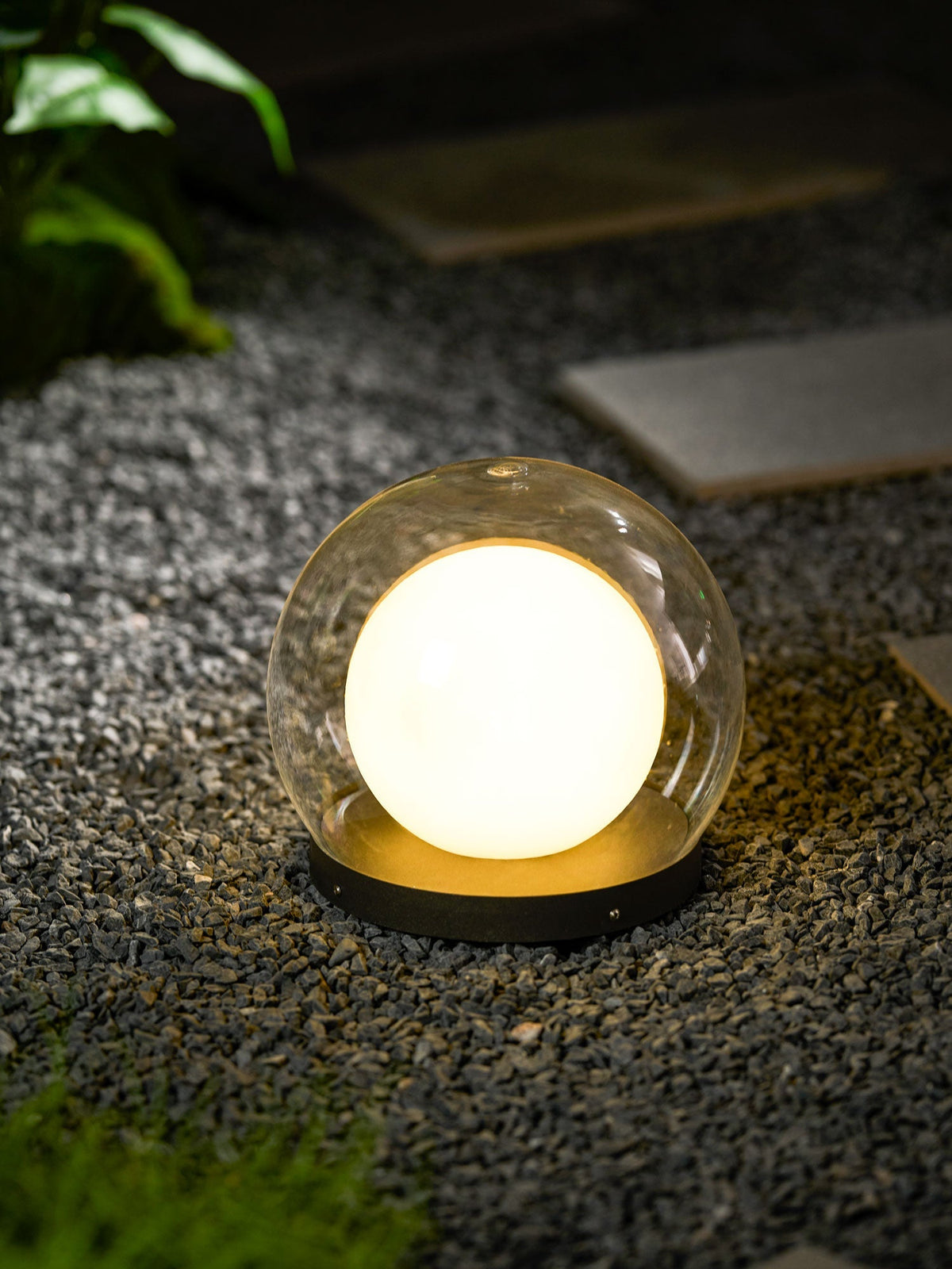 Calelise Dome Outdoor Table Lamp