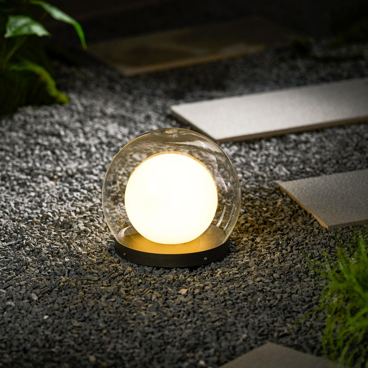 Calelise Dome Outdoor Table Lamp
