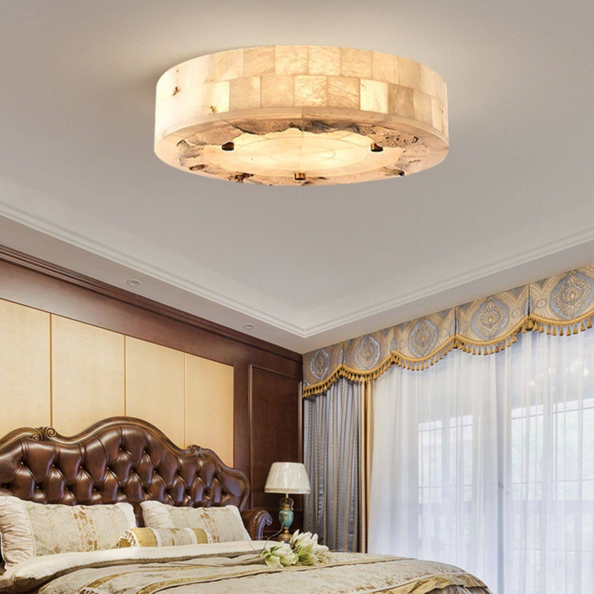 Albaeria Alabaster Ceiling Light