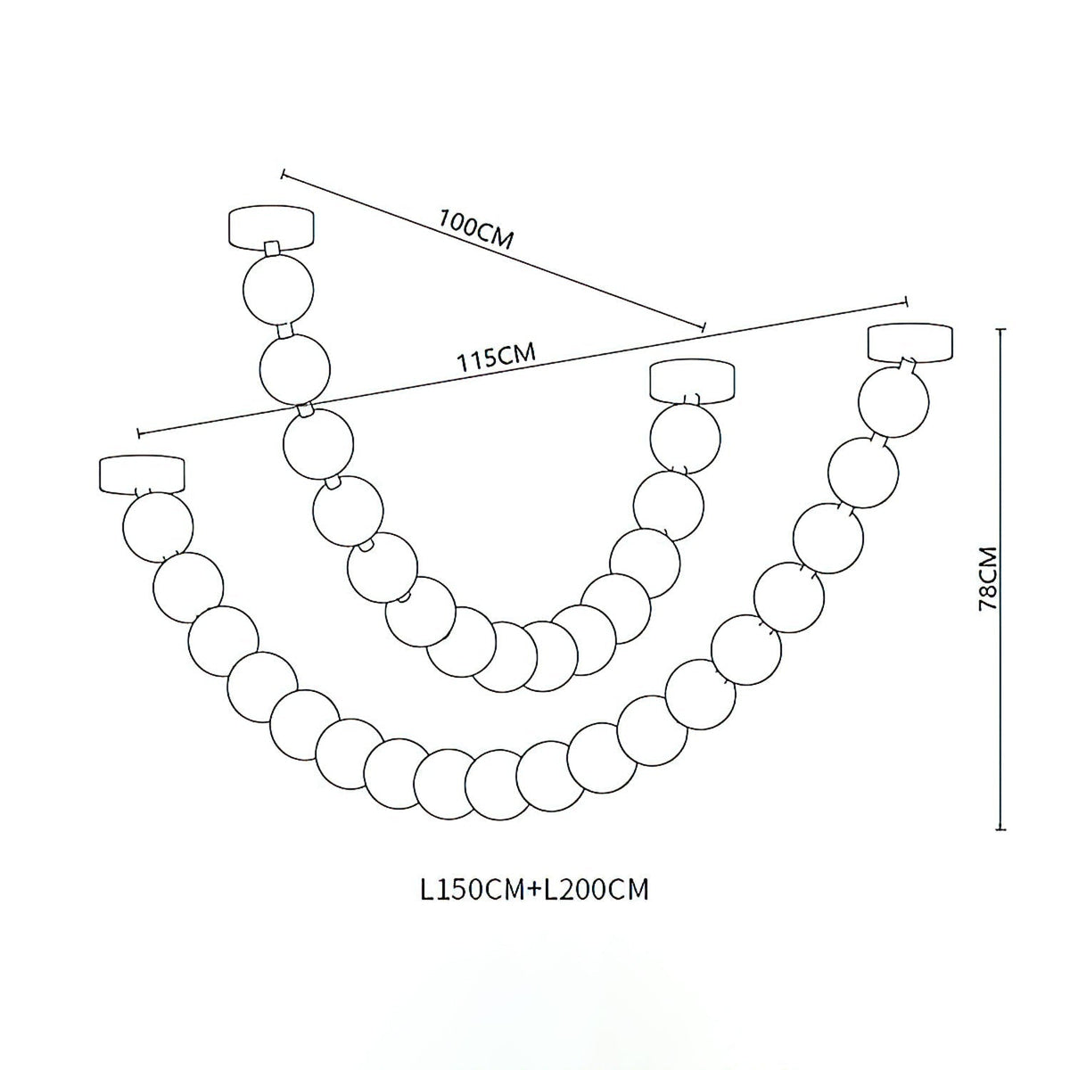 Wistyn Necklace Chandelier