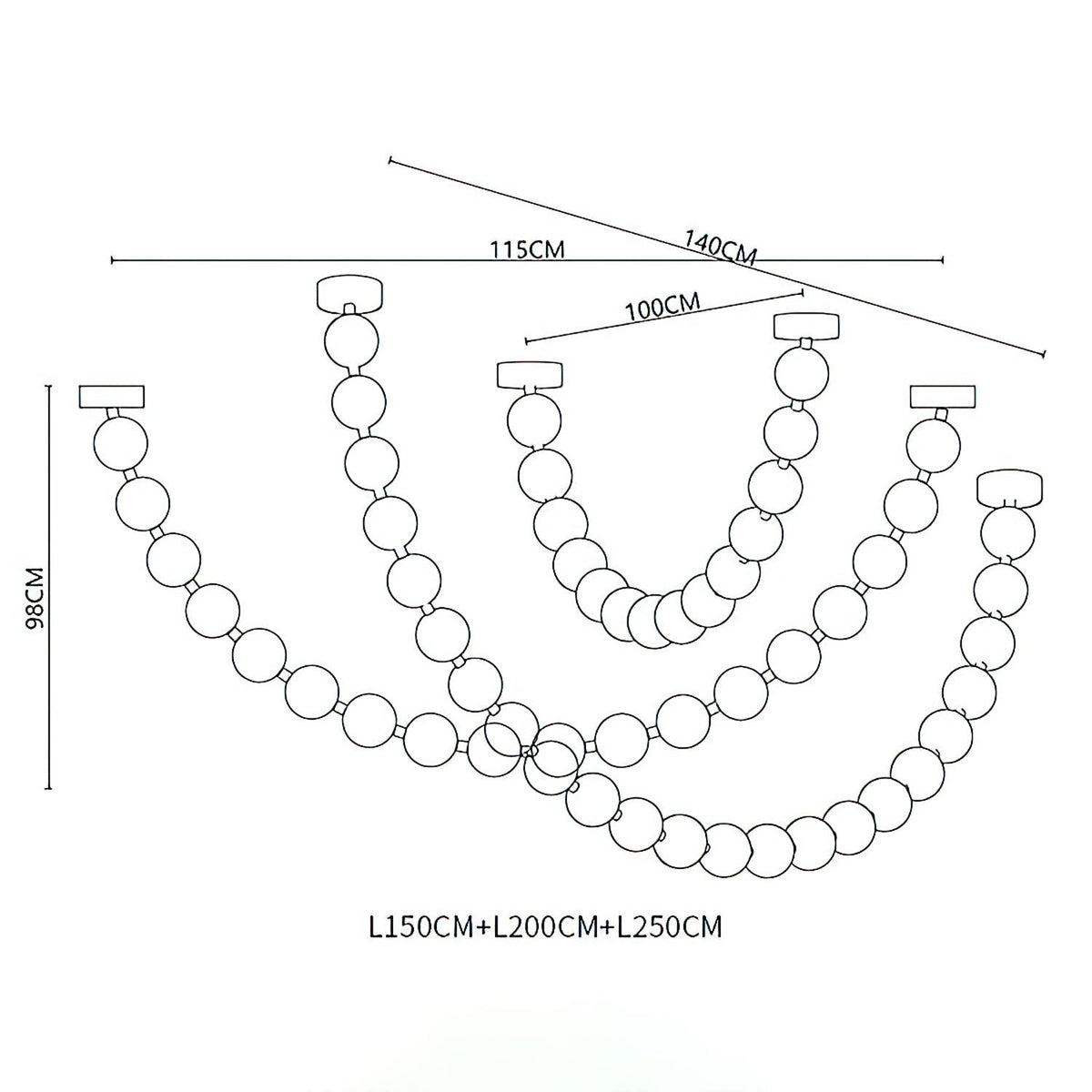 Wistyn Necklace Chandelier