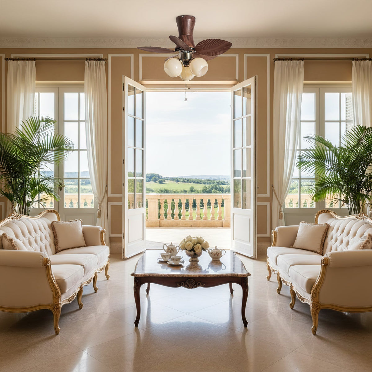 Malibu Ceiling Fan Light