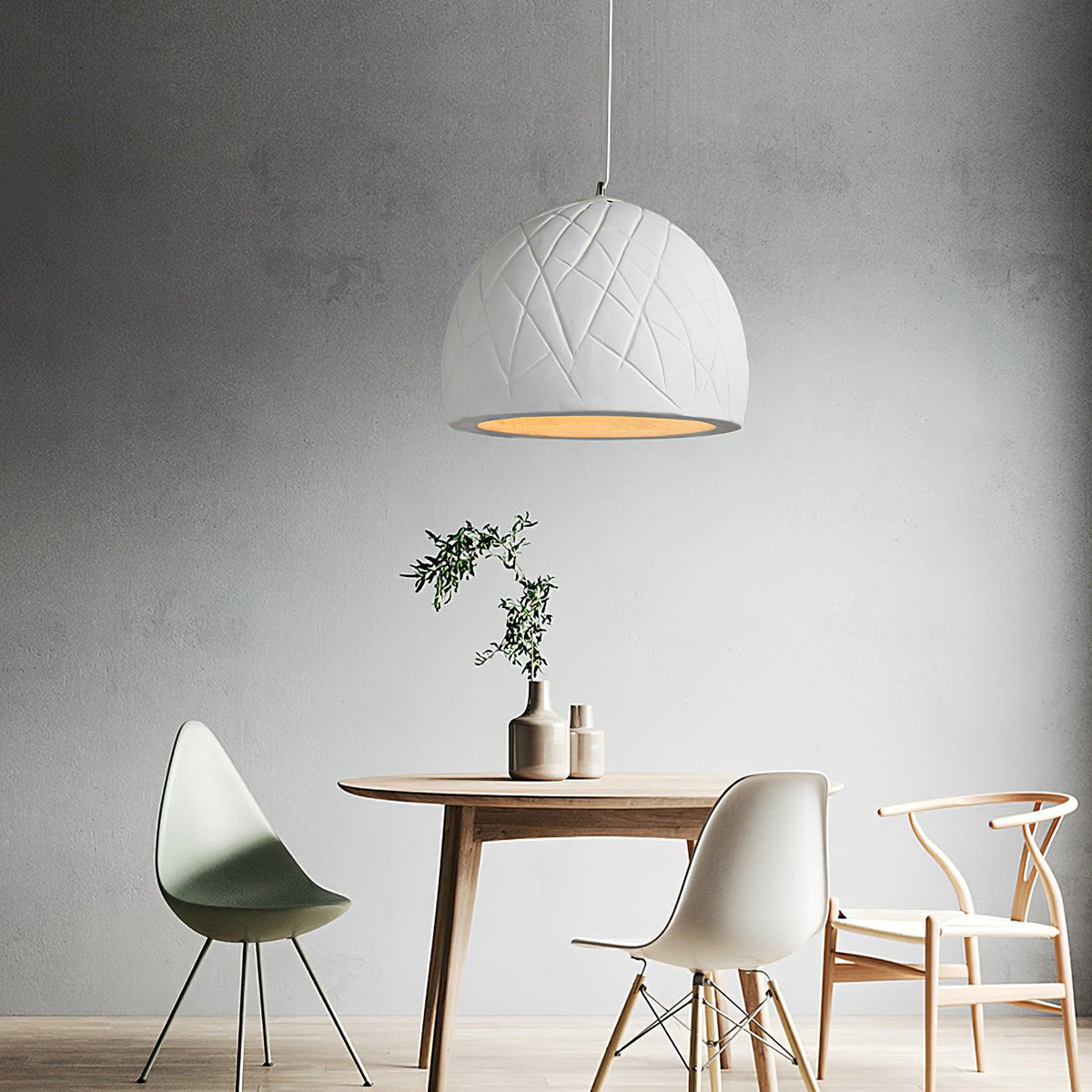 Elaisette Lume Dome Pendant Light