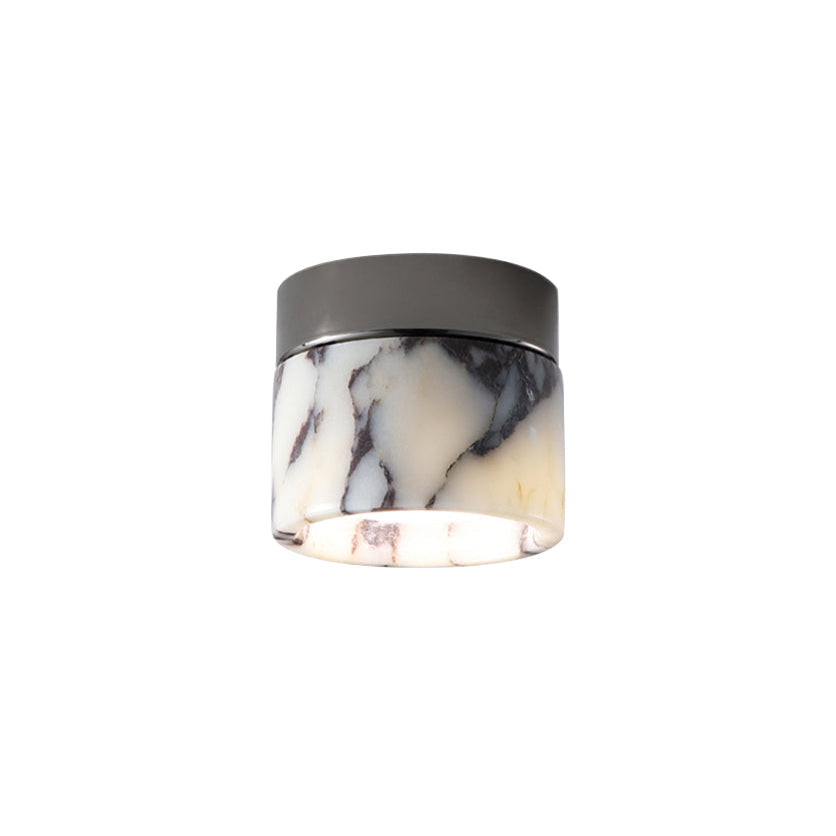 Ivinir Round Marble Ceiling Lamp-Relic Pieces