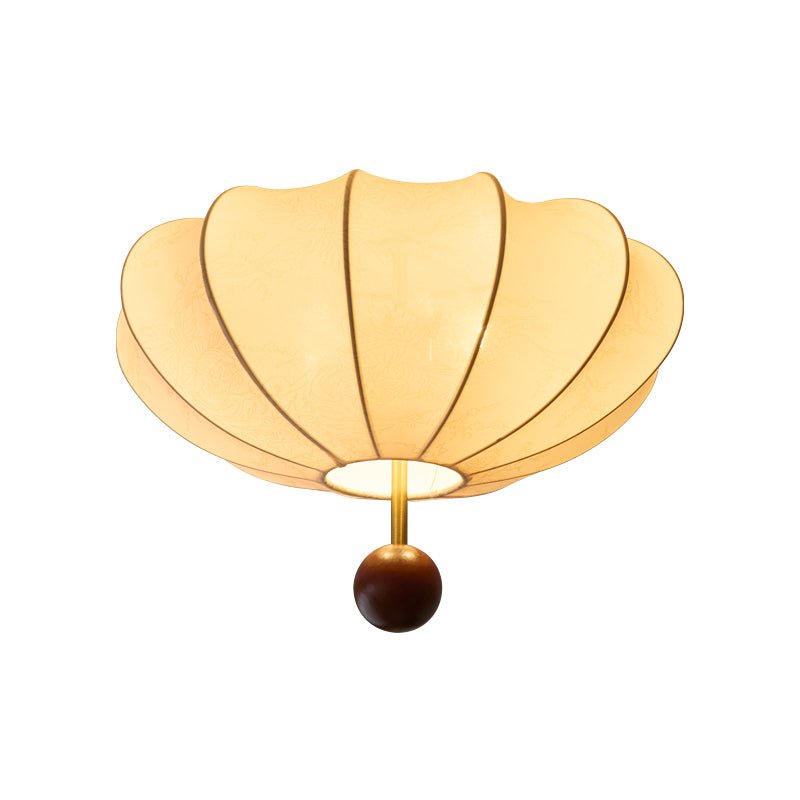 Rinapos Ceiling Light Marceline Wood & Fabric