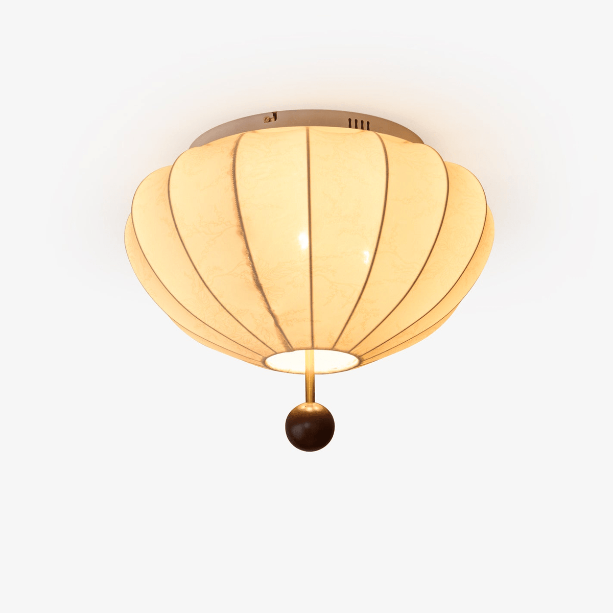 Rinapos Ceiling Light Marceline Wood & Fabric