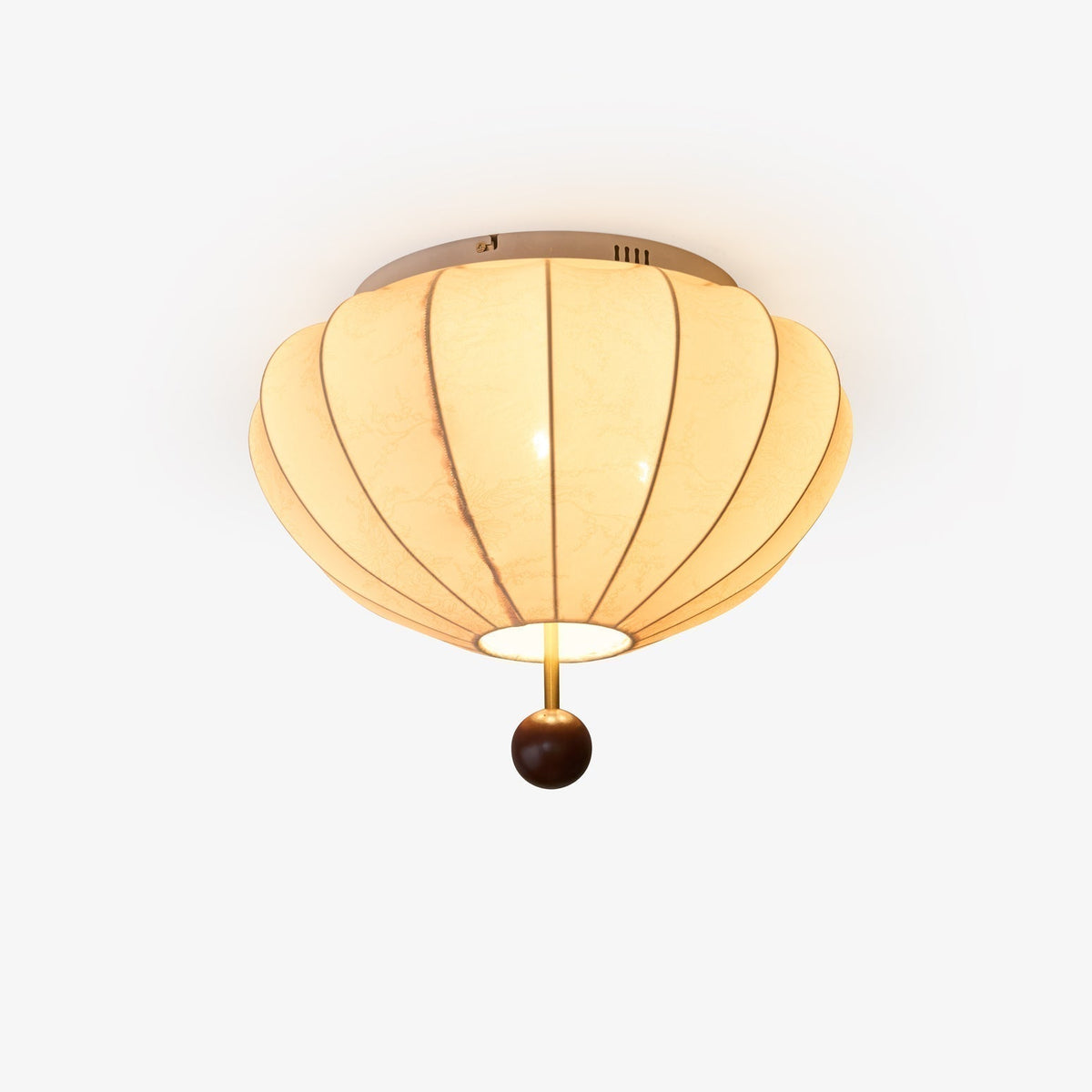 Rinapos Ceiling Light Marceline Wood & Fabric