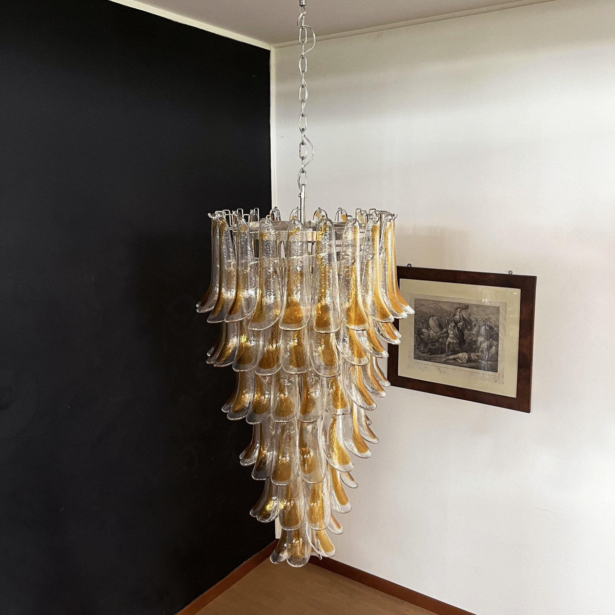 Eirisissa Lume Marigold Glass Chandelier