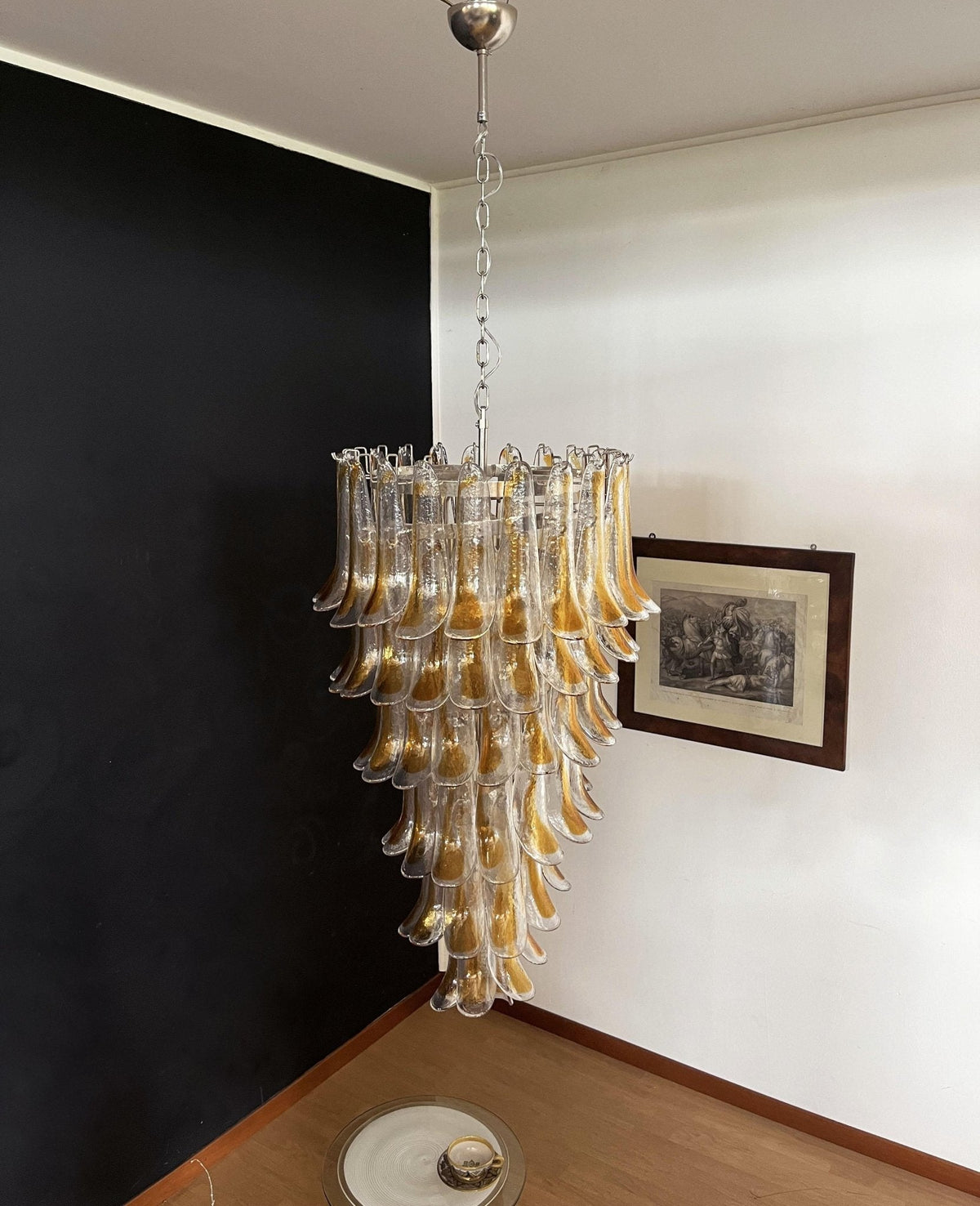 Eirisissa Lume Marigold Glass Chandelier